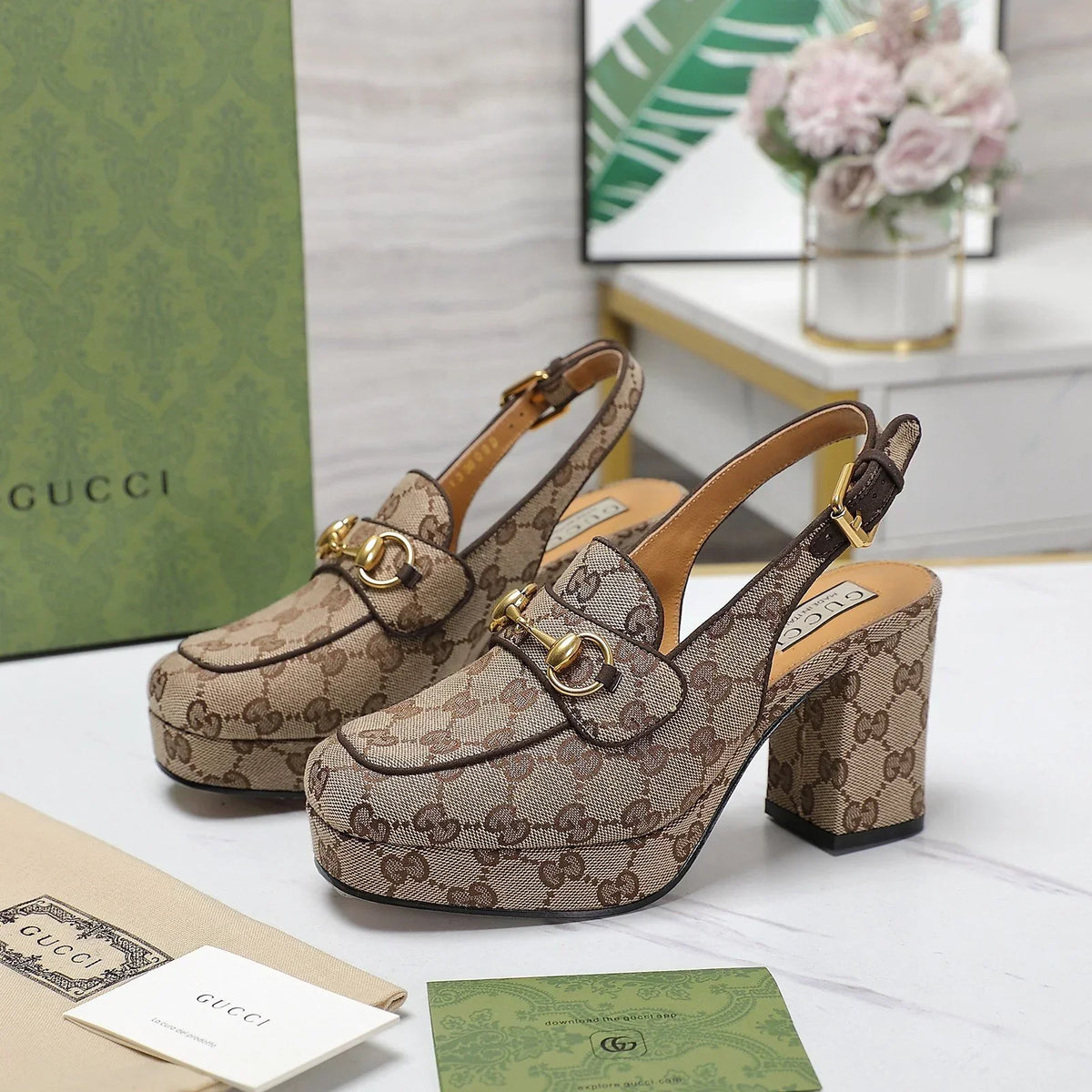 New Women's Horsebit Mid-heeled Sandals and High Heels