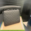 New V Logo Leather Men's bagsXC052025081305