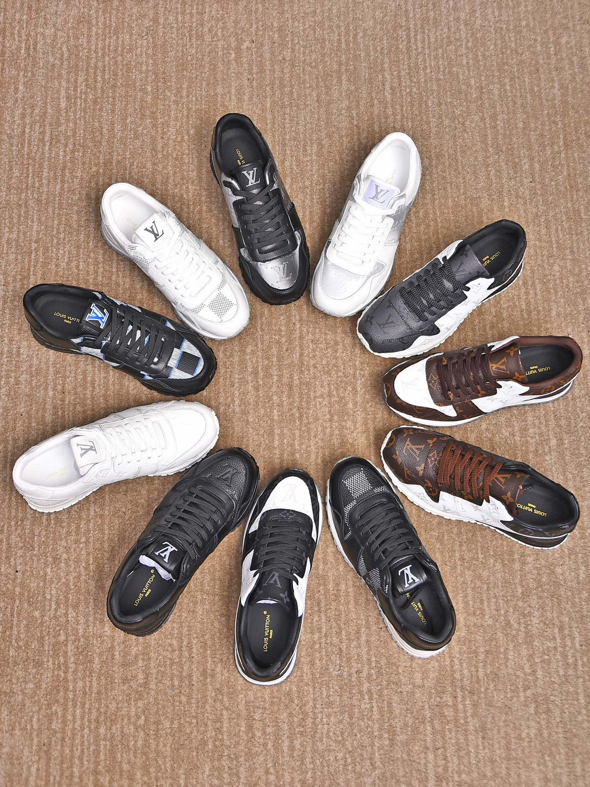 Lvv fashion printed rubber sole sports shoes 0725060604