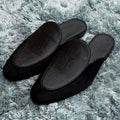 Men's Classic Lightweight Rubber Flexible Half Slippers-10
