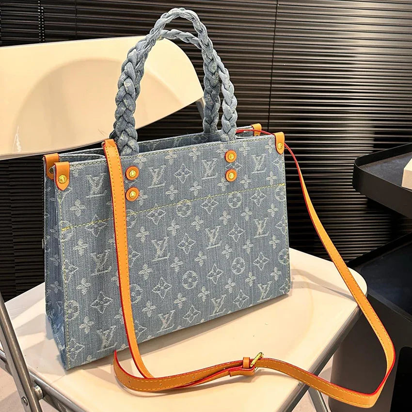 New fashion versatile denim handbag crossbody bag 1024052218