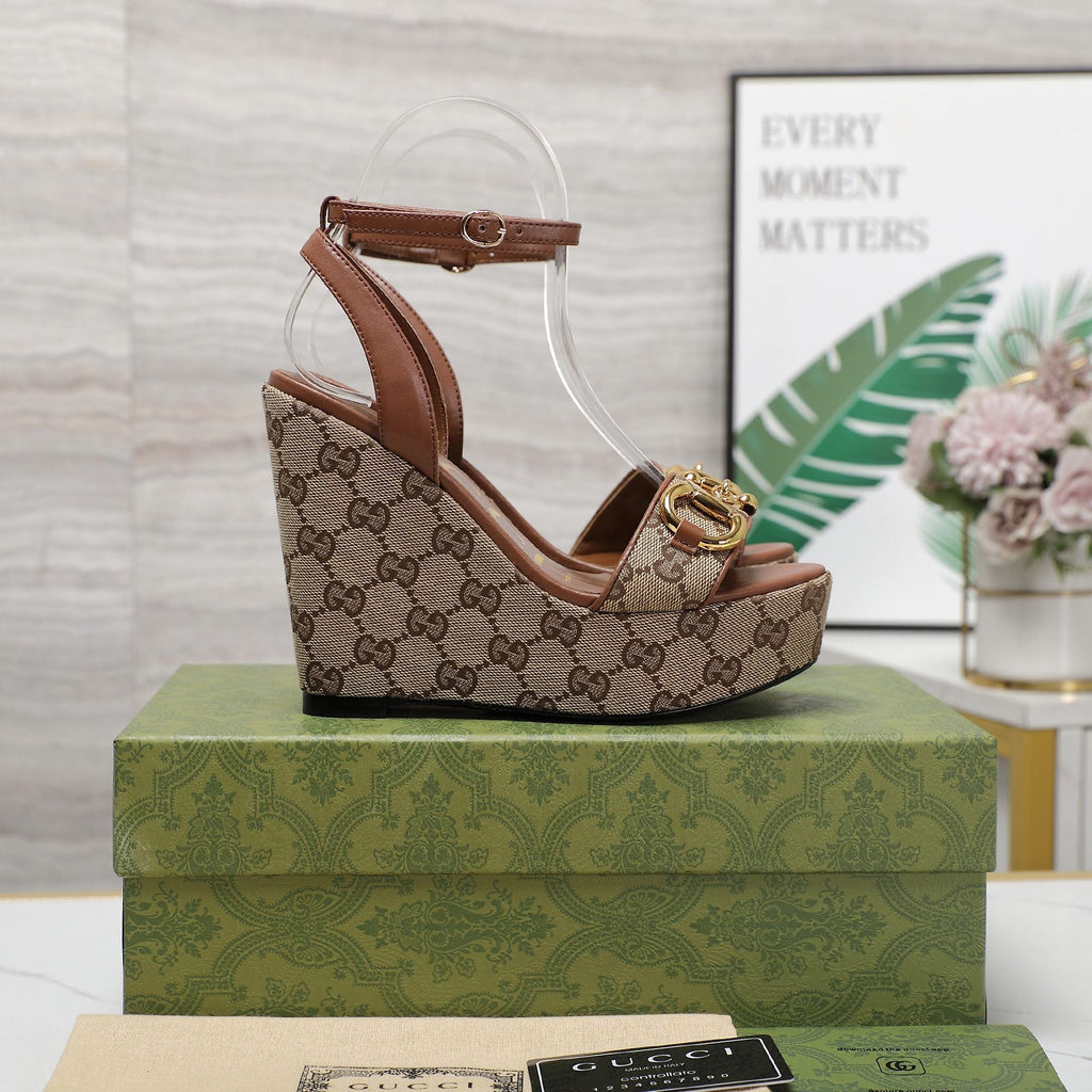 GG summer ladies fashion platform high heels 0725040207