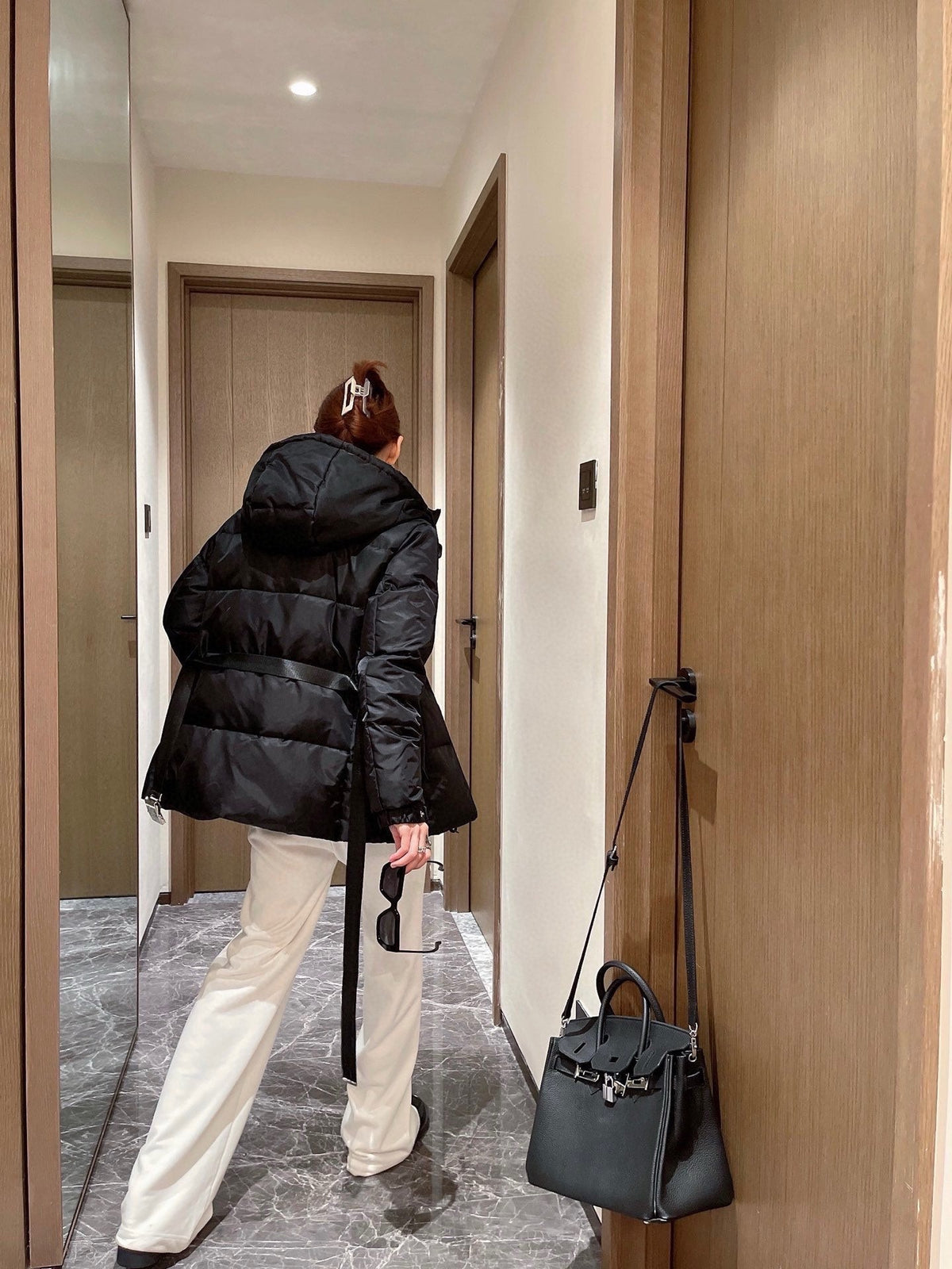 PRD fashion triangle logo down jacket 0724111208