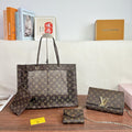 LVV printed bag three-piece set 0725070101