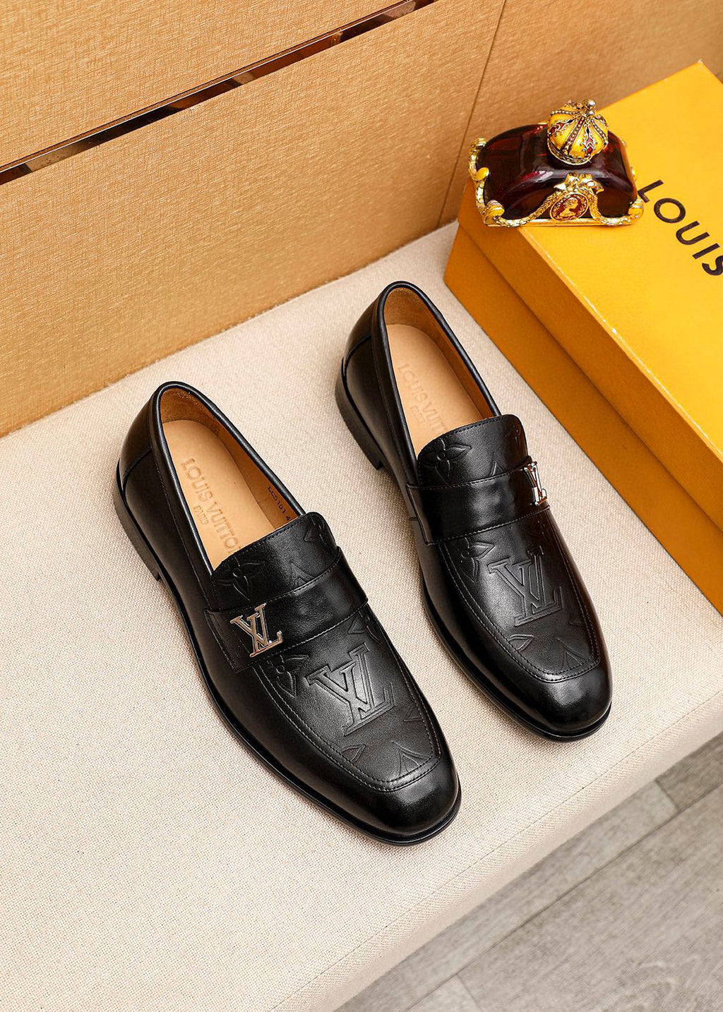 Lvv Fashion 25ss printed leather shoes 0725060616