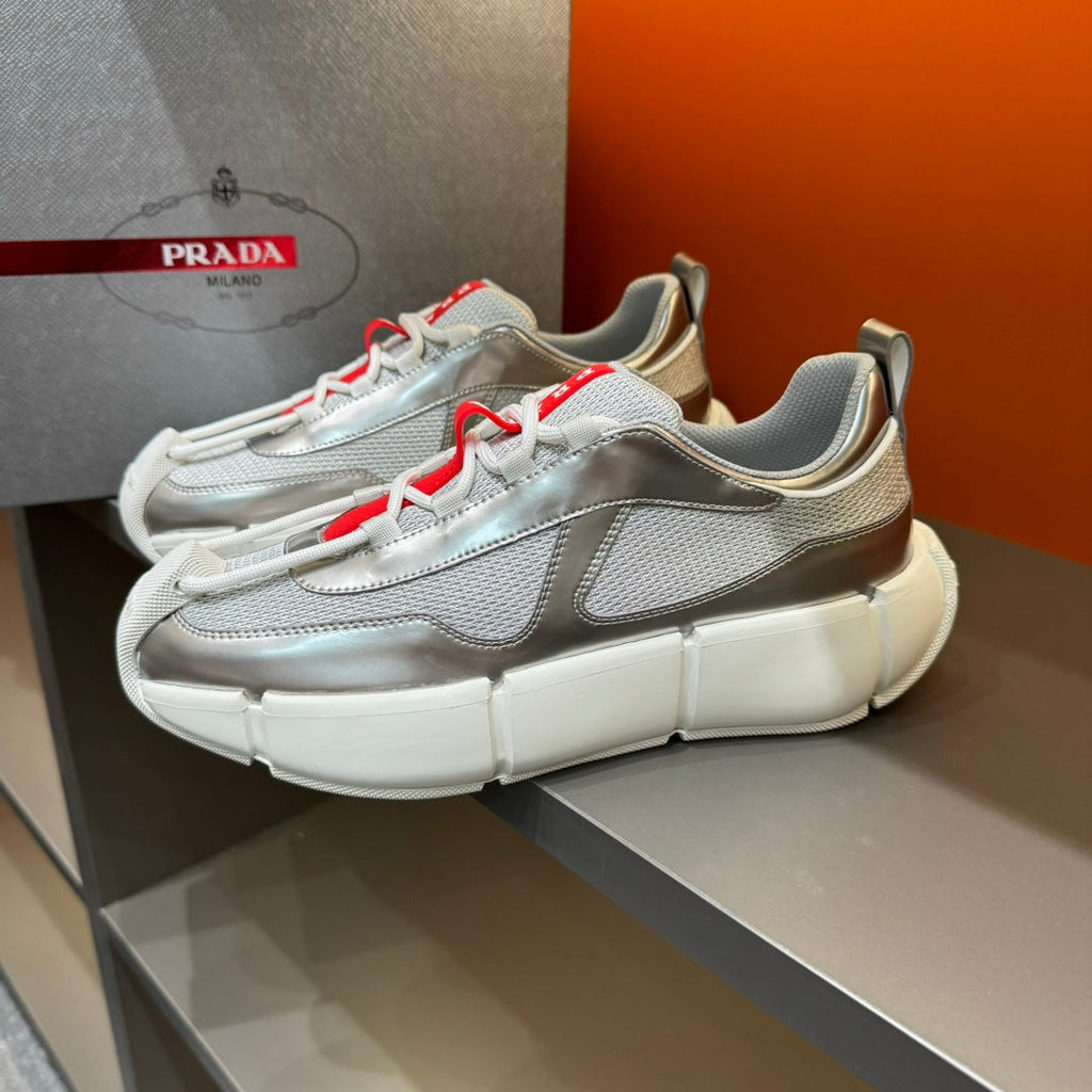 PR Mesh lace-up sneakers 1824091313