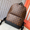 Brown New 2024 Fashion style V Logo real leather Backpack bagsXC052024071904