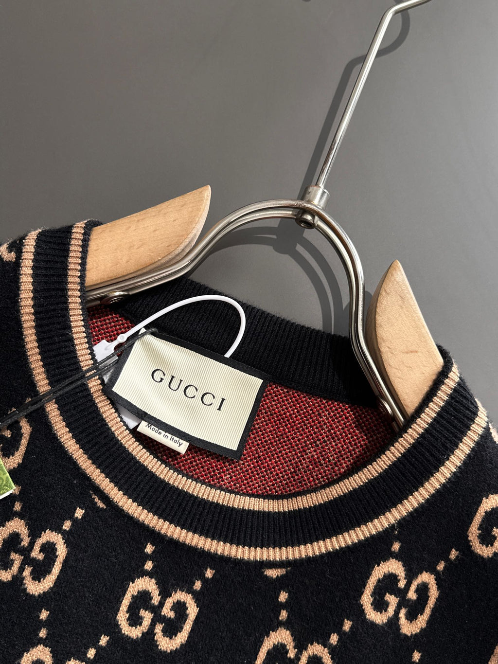 GG Fashion Print Crewneck Sweater 0724121810