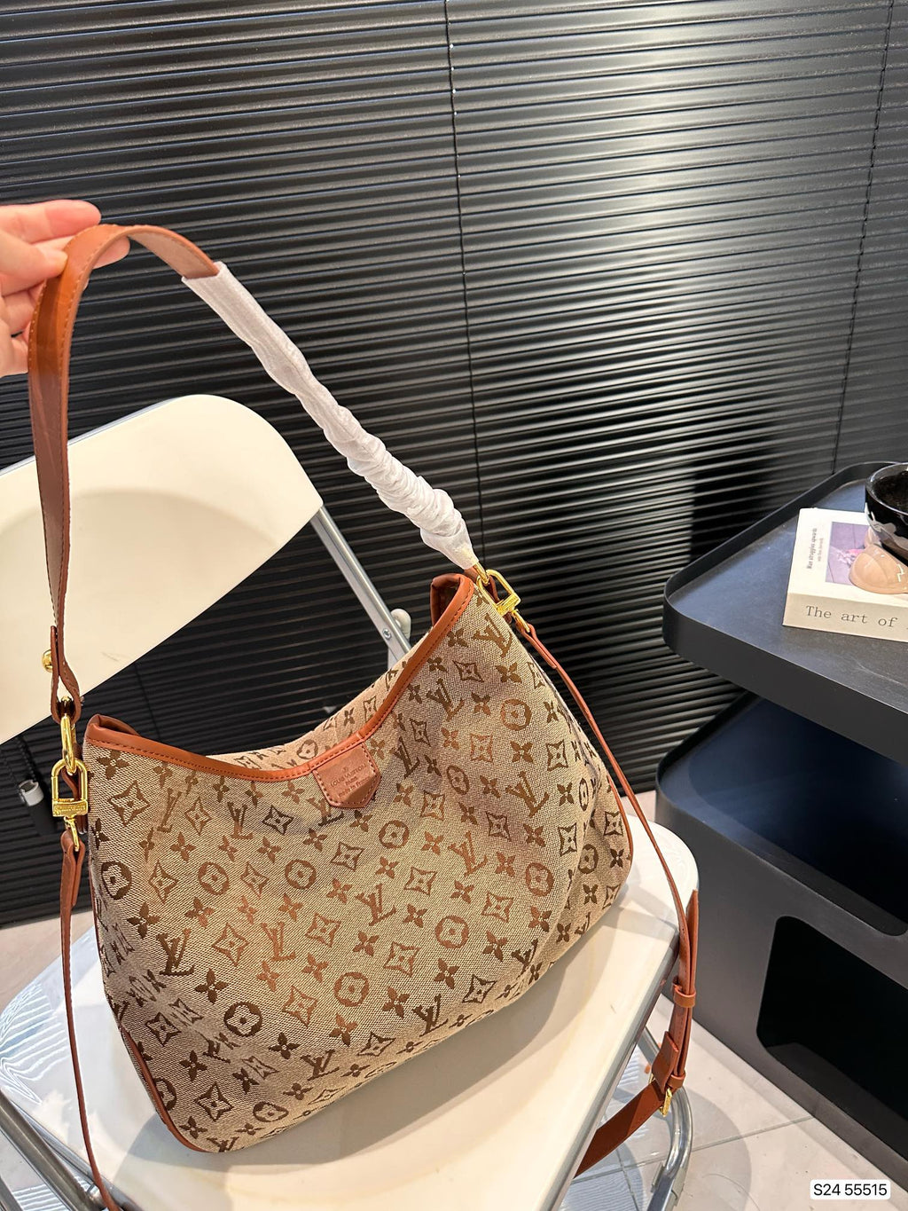 V Fashion All-match Printed Tote Bag 0724061206
