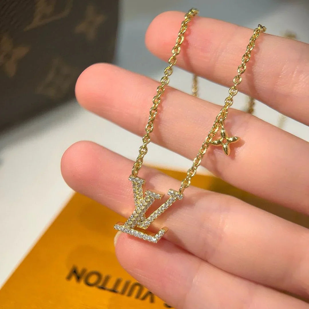 New Simple Temperament Letters High Design Necklace 1024031215