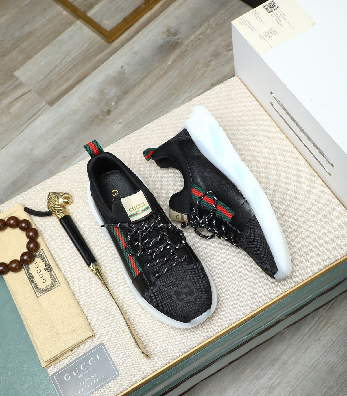 GG fashion print sneakers 0725062702