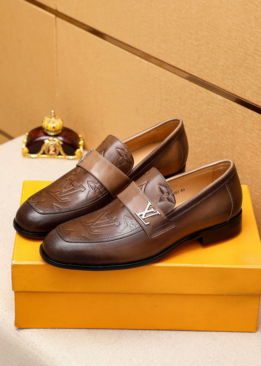 Lvv Fashion 25ss printed leather shoes 0725060616