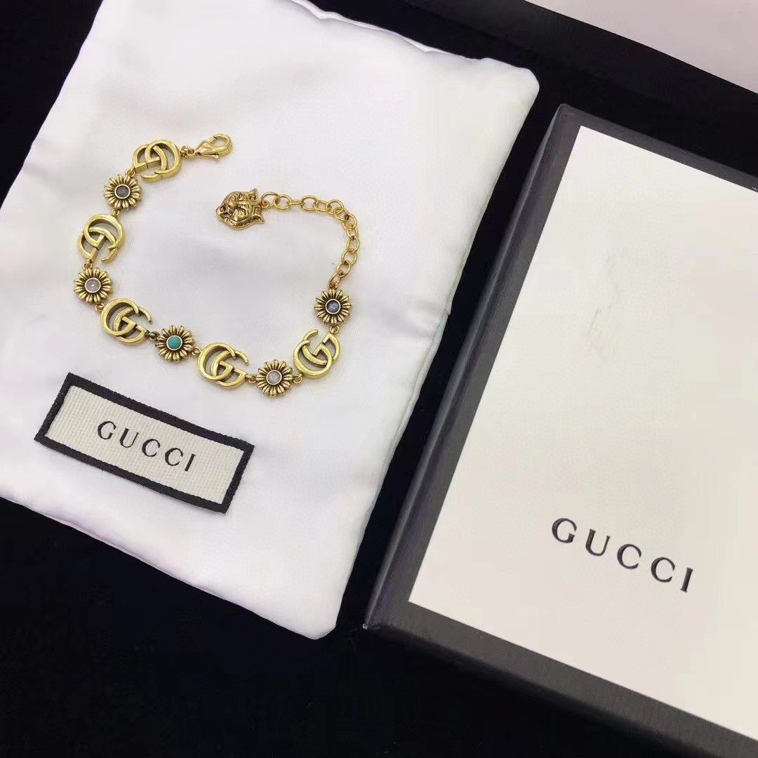 G Classic Light Luxury Bracelet Necklace PD10051209
