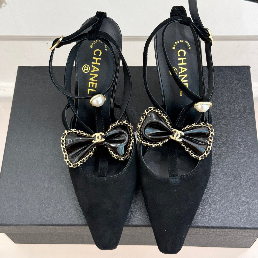 New C Logo Fashion Women's High heel SandalsXC052025020604