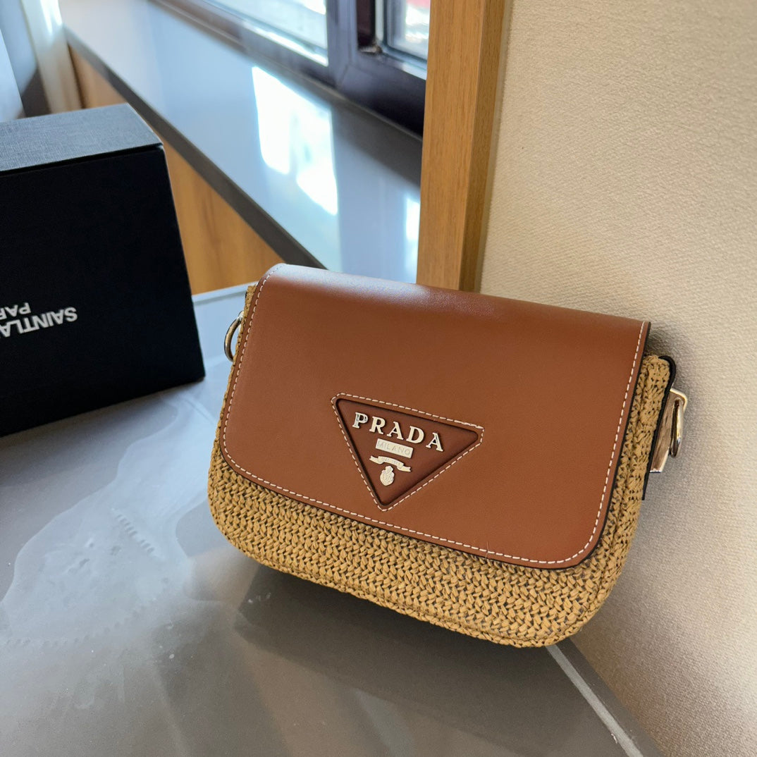 PRD summer fashion woven shoulder bag 0724041115