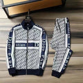 New fashion men's color sports suit