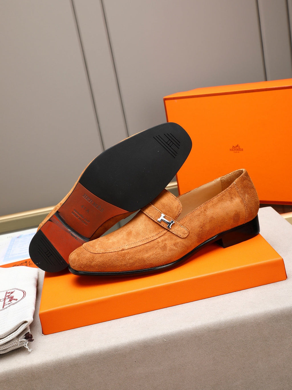New HMS business formal leather shoes 0725062404