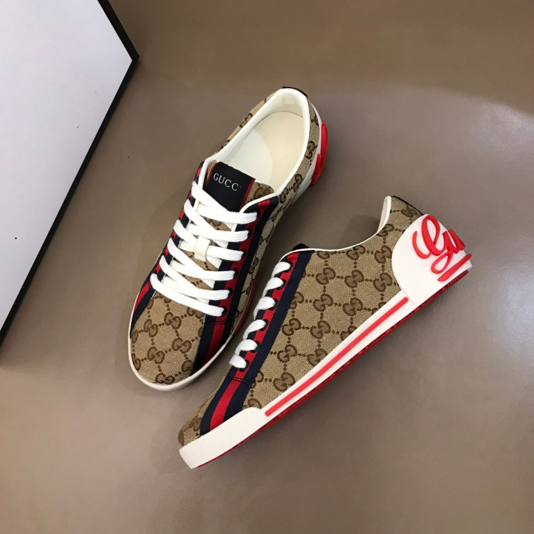 New Men's fashion lace-up casual shoes-2