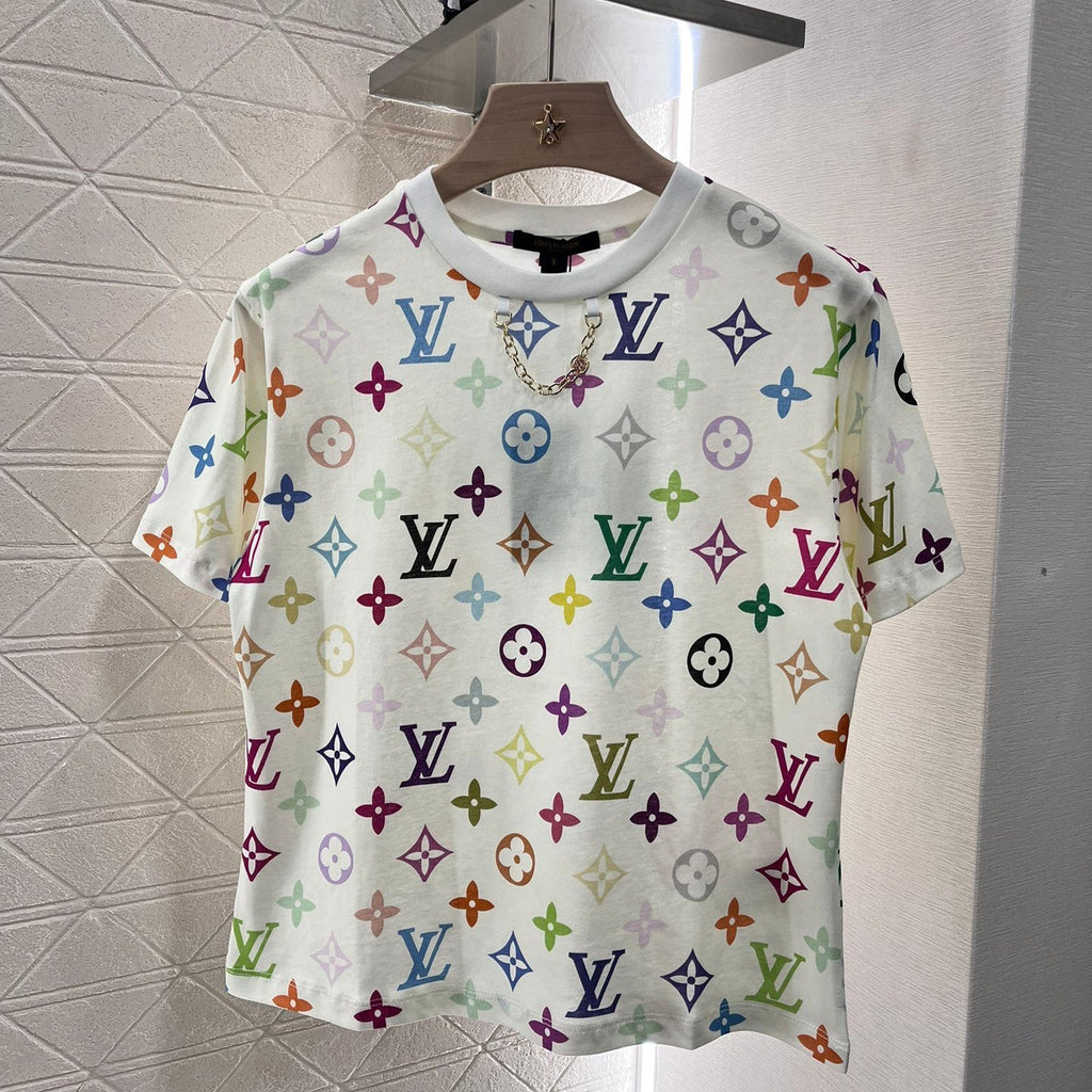 LVV Fashion Women's Printed T-shirt 0725021001