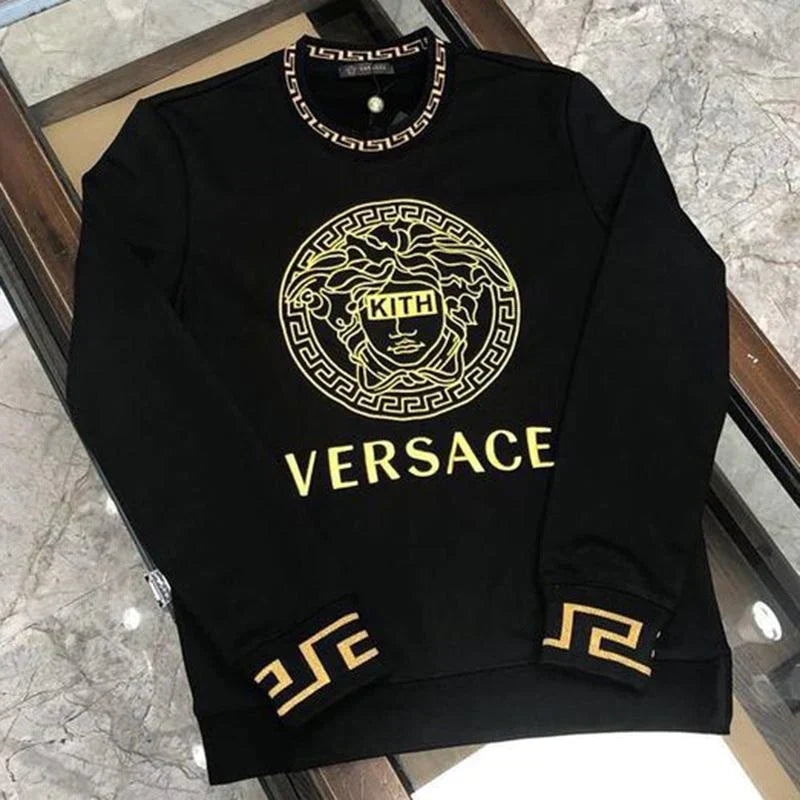 New Fashion Casual Men's Printed Long Sleeve Hoodie 1024021907