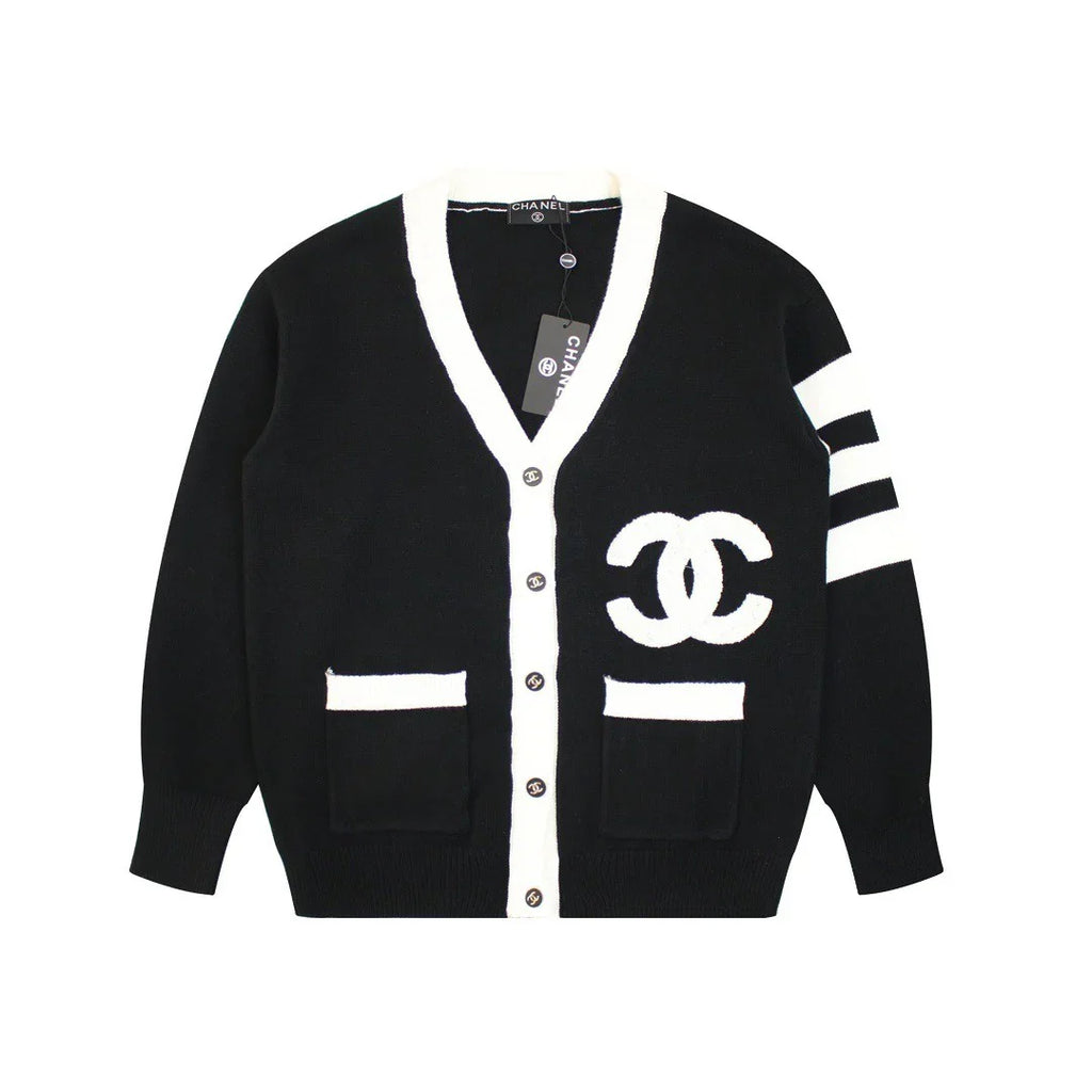 Versatile Knitted Embroidered Cardigan 1024093027