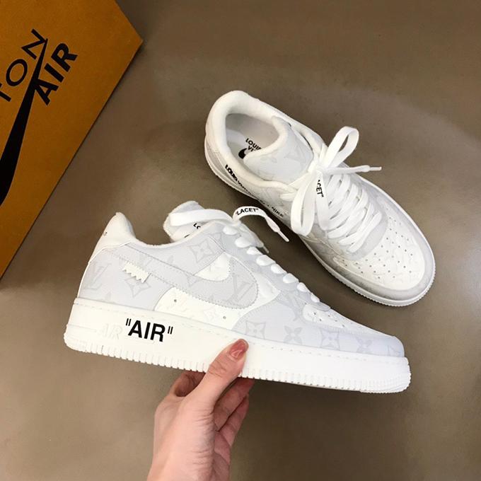 Printed  Force One Couple Sports Shoes