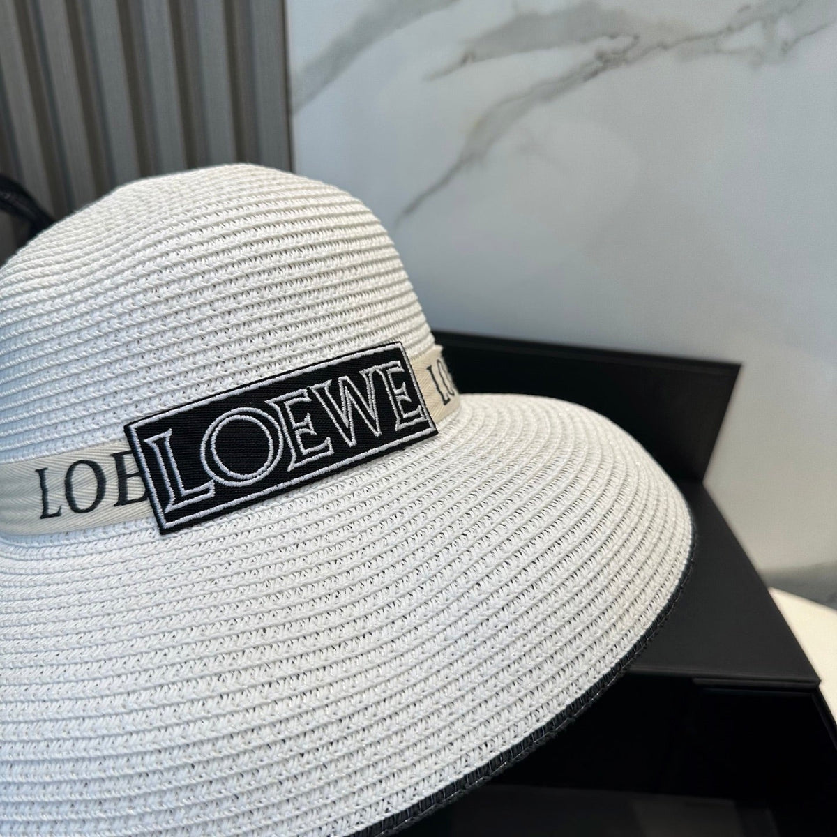 LEW Raffia woven straw hat 0725070302